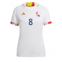 Belgia Youri Tielemans #8 Fotballklær Bortedrakt Dame VM 2022 Kortermet